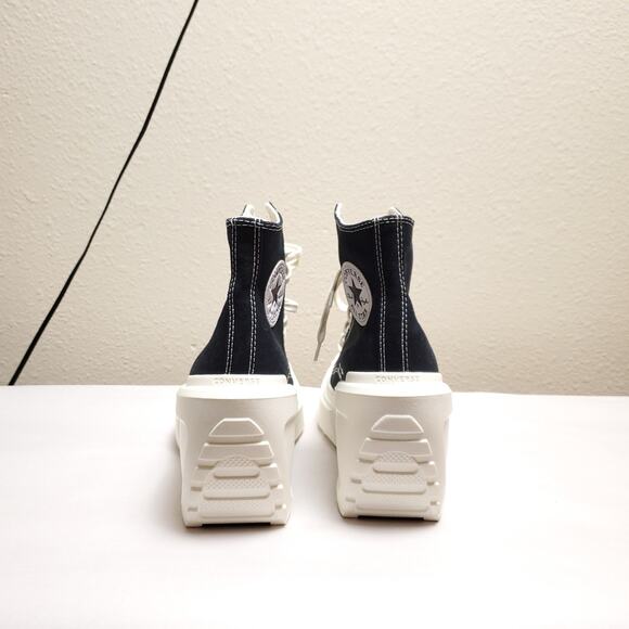NEW CONVERSE Women and Wedge Chunky Sole Chuck Taylor High Top Sneakers Shoes - Picture 13 of 15